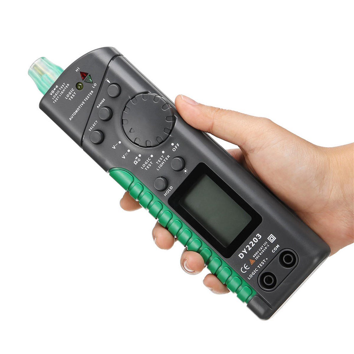 Duoyi DY2203 Multimetre+Lojik Prob+Test Işığı