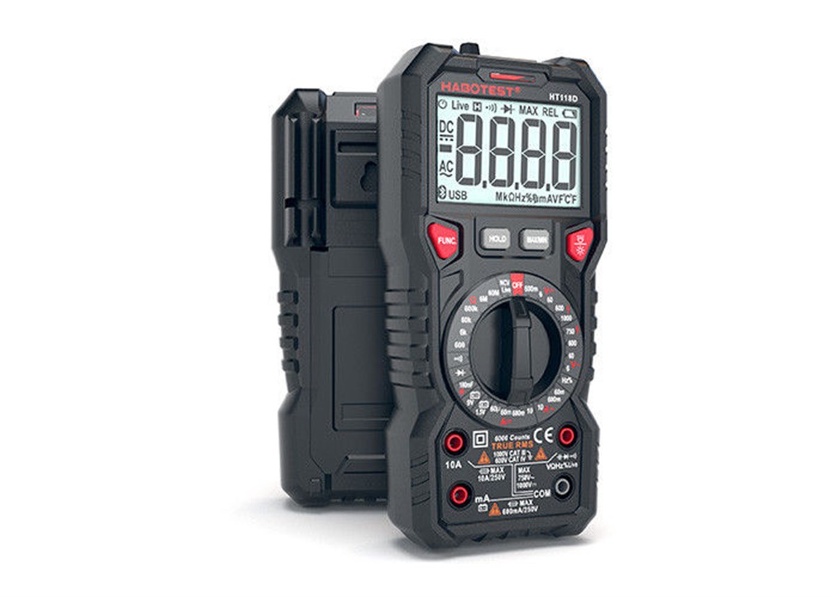 HABOTEST HT118D TRUE RMS DİJİTAL MULTİMETRE ÖLÇÜ ALETİ ÖLÇÜM CİHAZI