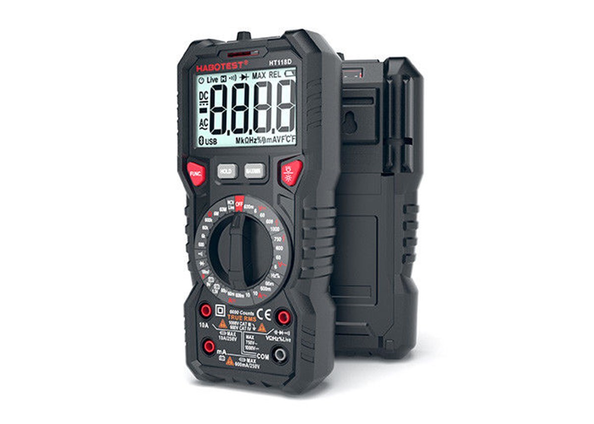 HABOTEST HT118D TRUE RMS DİJİTAL MULTİMETRE ÖLÇÜ ALETİ ÖLÇÜM CİHAZI