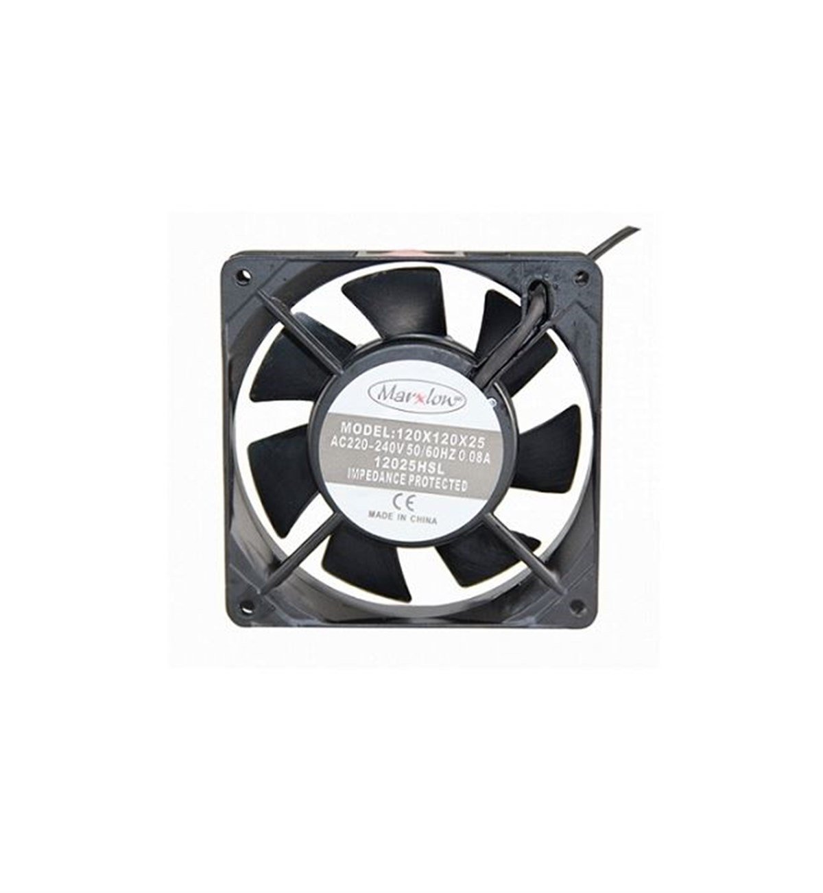 MARXLOW 120x120x25 AC 220V Kare Fan
