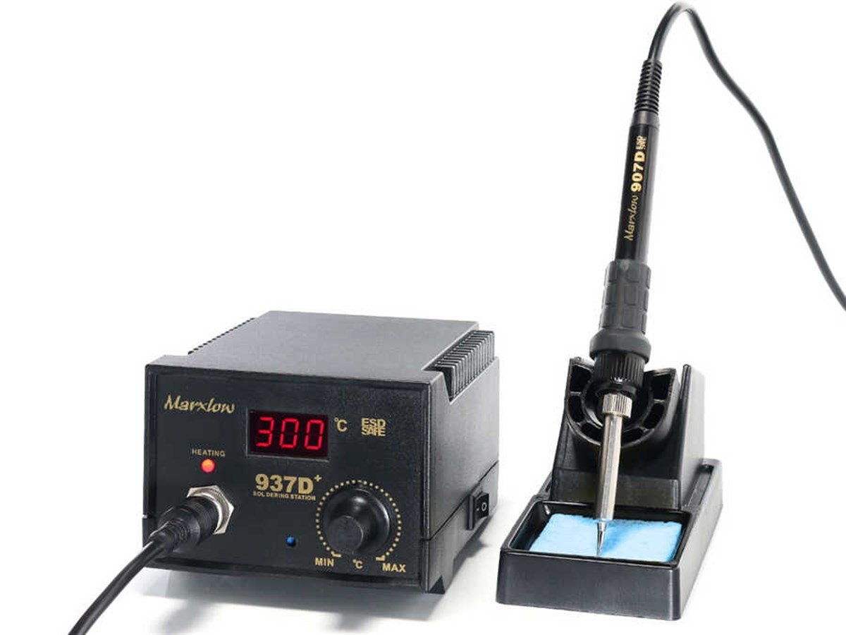 Marxlow 937D+ Dijital Isı Ayarlı Lehimleme İstasyonu