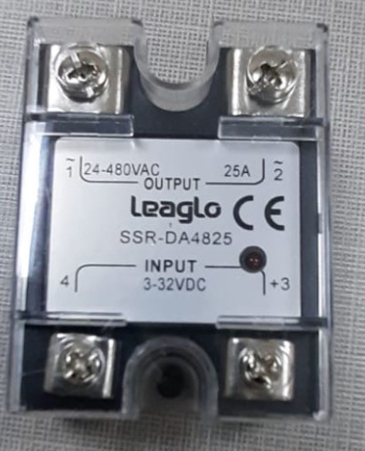 MEC SSR 25A 3-32 V DC OUT 90-480V AC