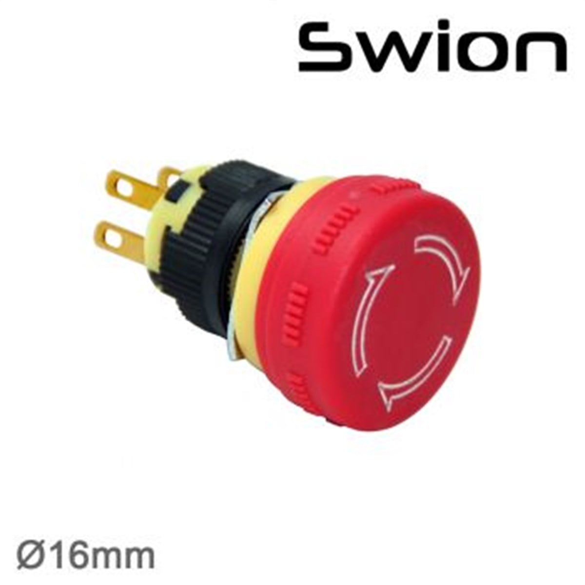 Swion 16mm Acil-Stop Bas-Çevir 2NC Kafa:27mm IC180D-27