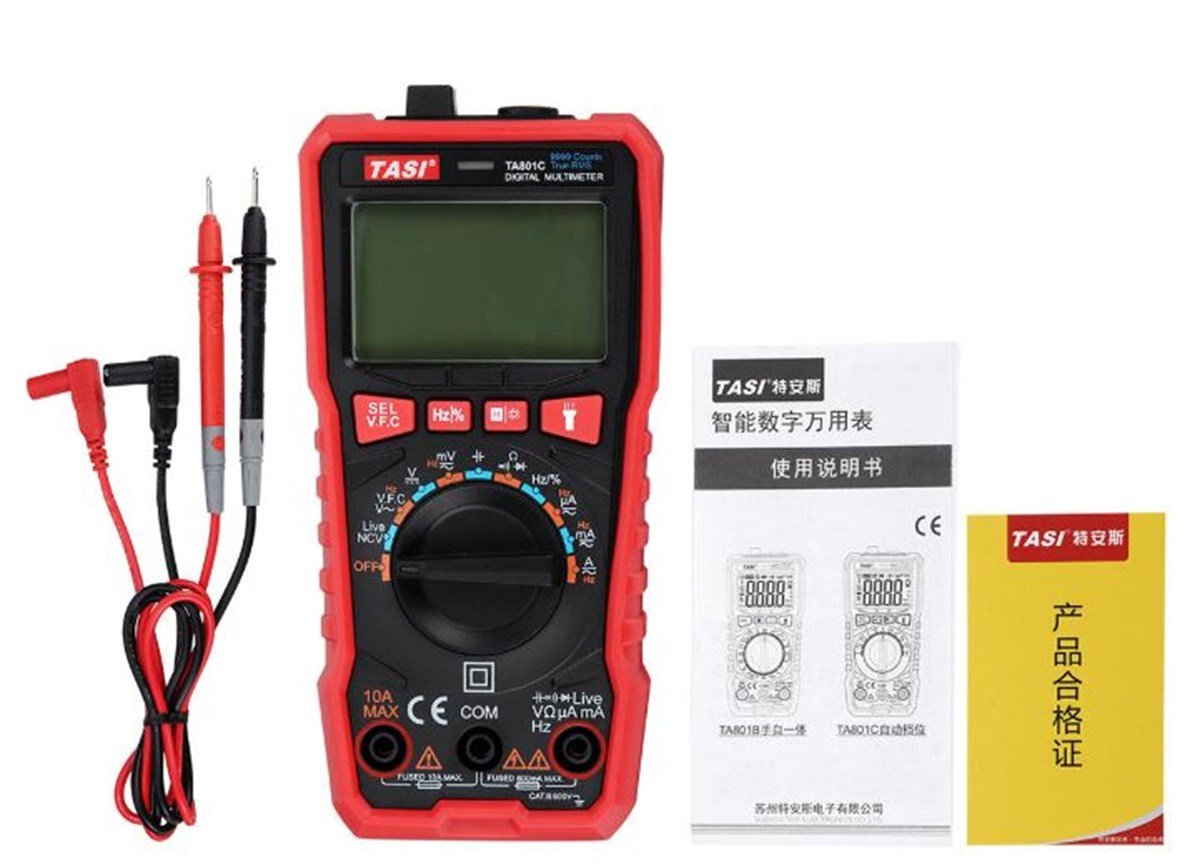 TASİ TA-801C Dijital Multi Metre Ölçü Aleti TA801C TA 801C