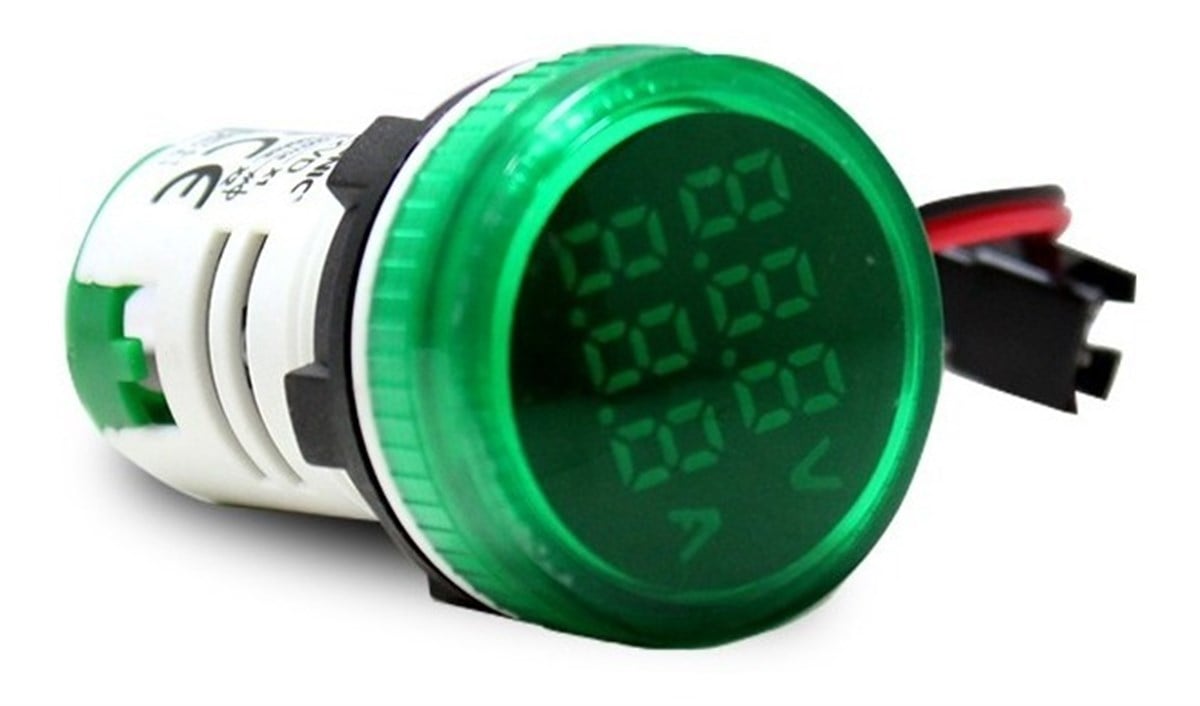 TRON AD22-22VAM AC 500V/100A/AC VOLTMETRE/AMPERMETRE