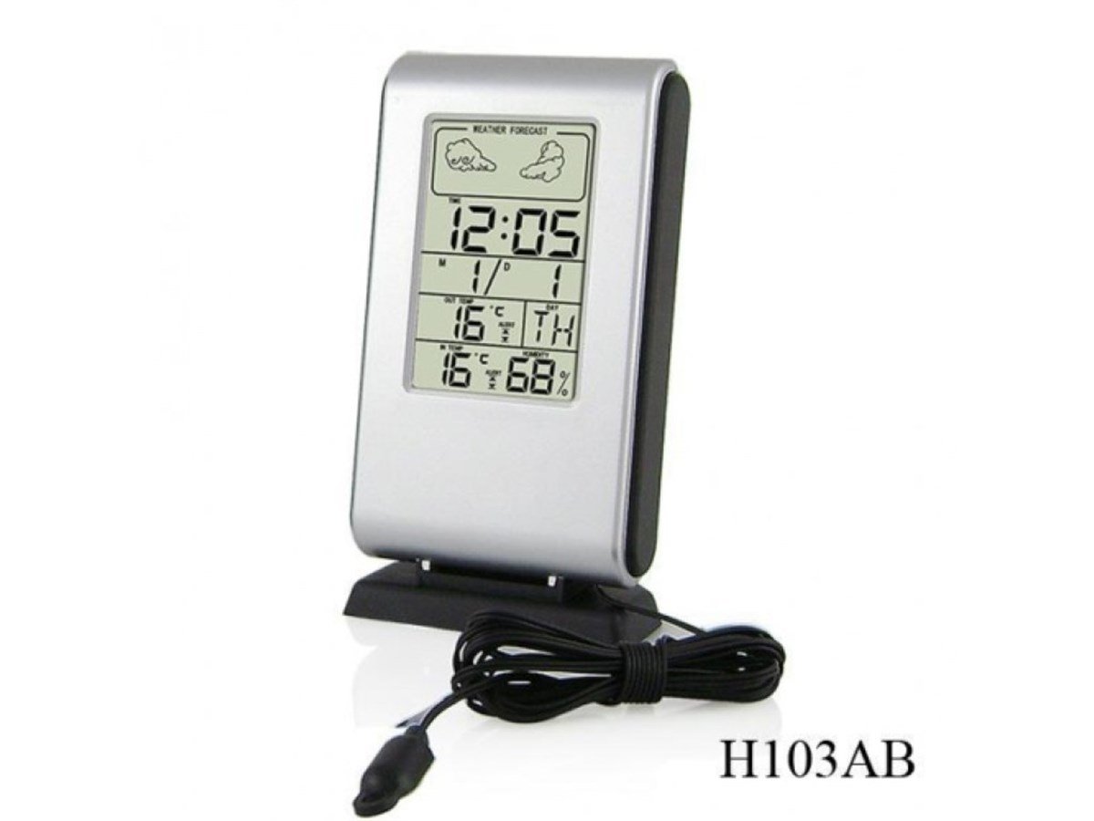 TT-Technic H103AB Sıcaklık ve Nem Ölçer Alarm ve Saat