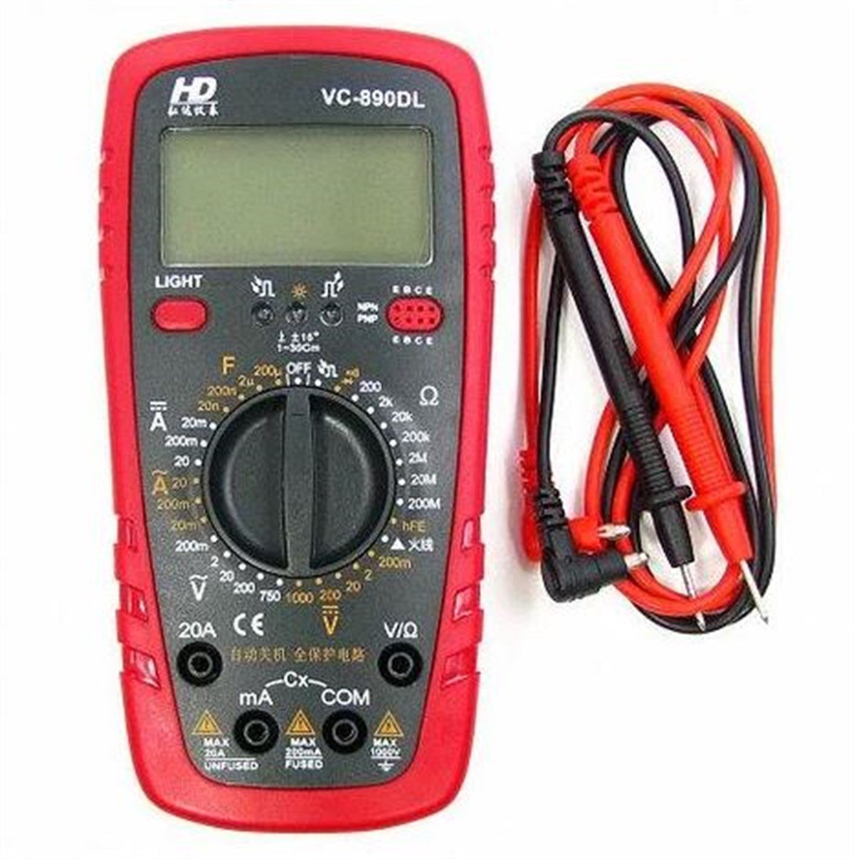 TT-Technic VC890DL Dijital Multimetre Ölçü Aleti VC 890DLVC-890DL