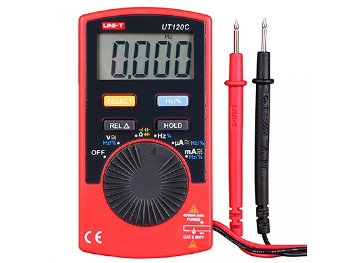 Unı-t UT120C Cep Tipi Dijital Multimetre Ölçü Aleti