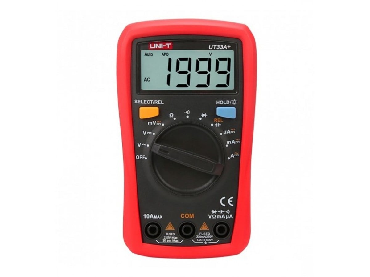 Unı-T UT33A+ 600V  Dijital Multimetre Ölçü Aleti