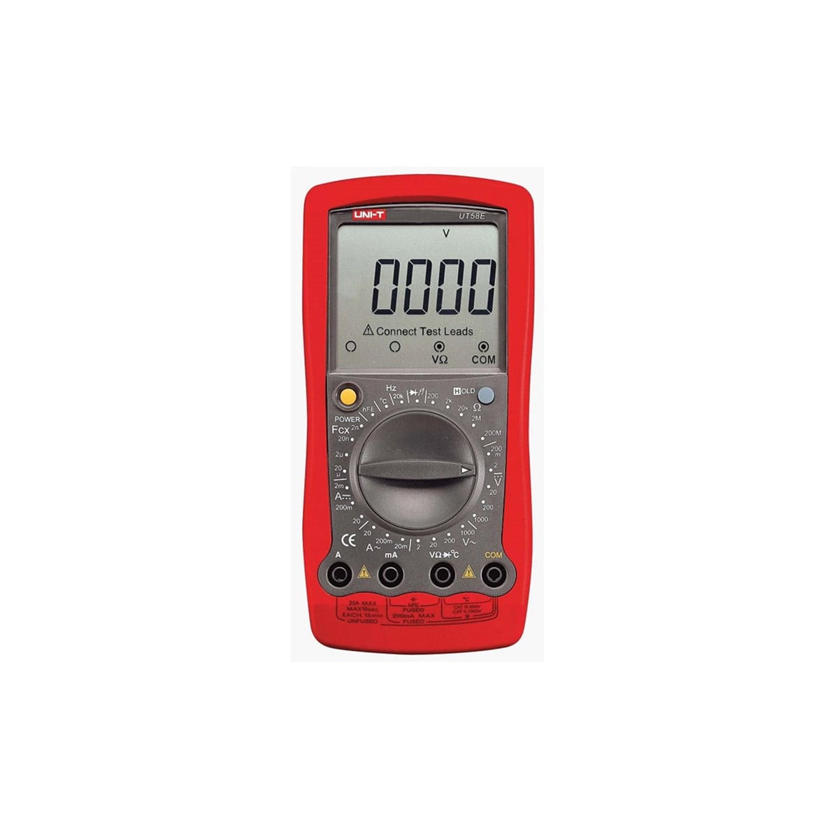 Uni-t UT58E 20A Dijital Multimetre Ölçü Aleti