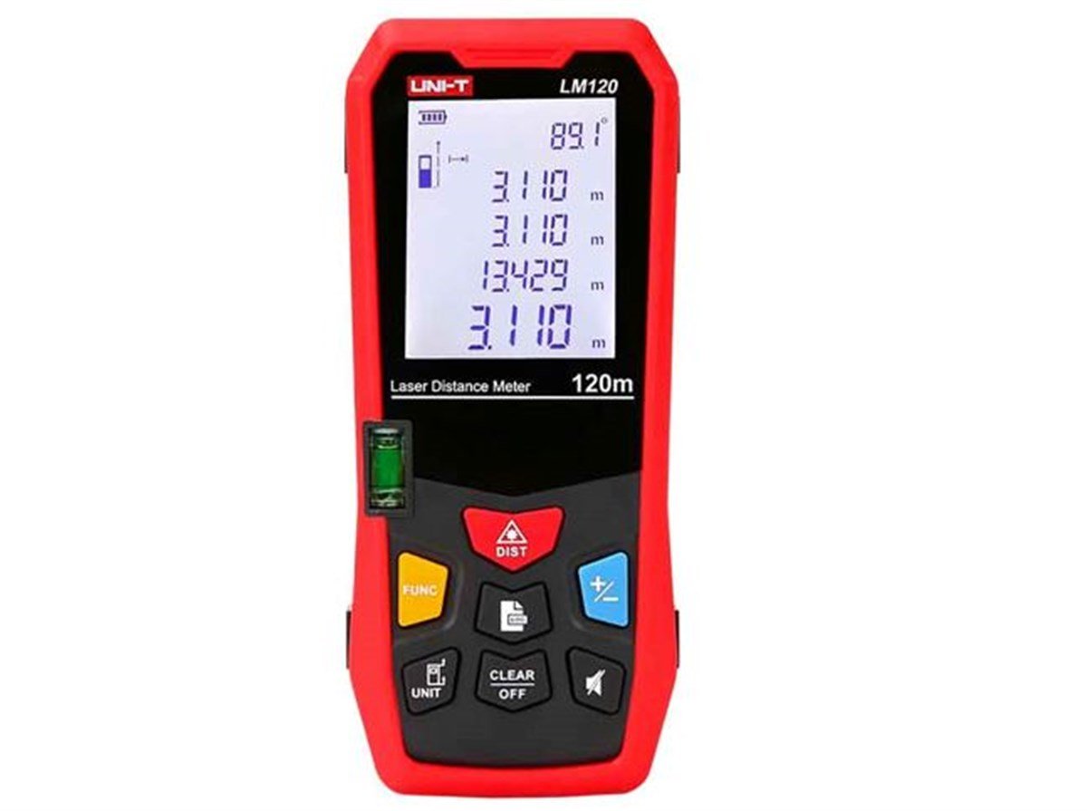 Unit LM120 120m Lazer Mesafe Ölçer Lazermetre