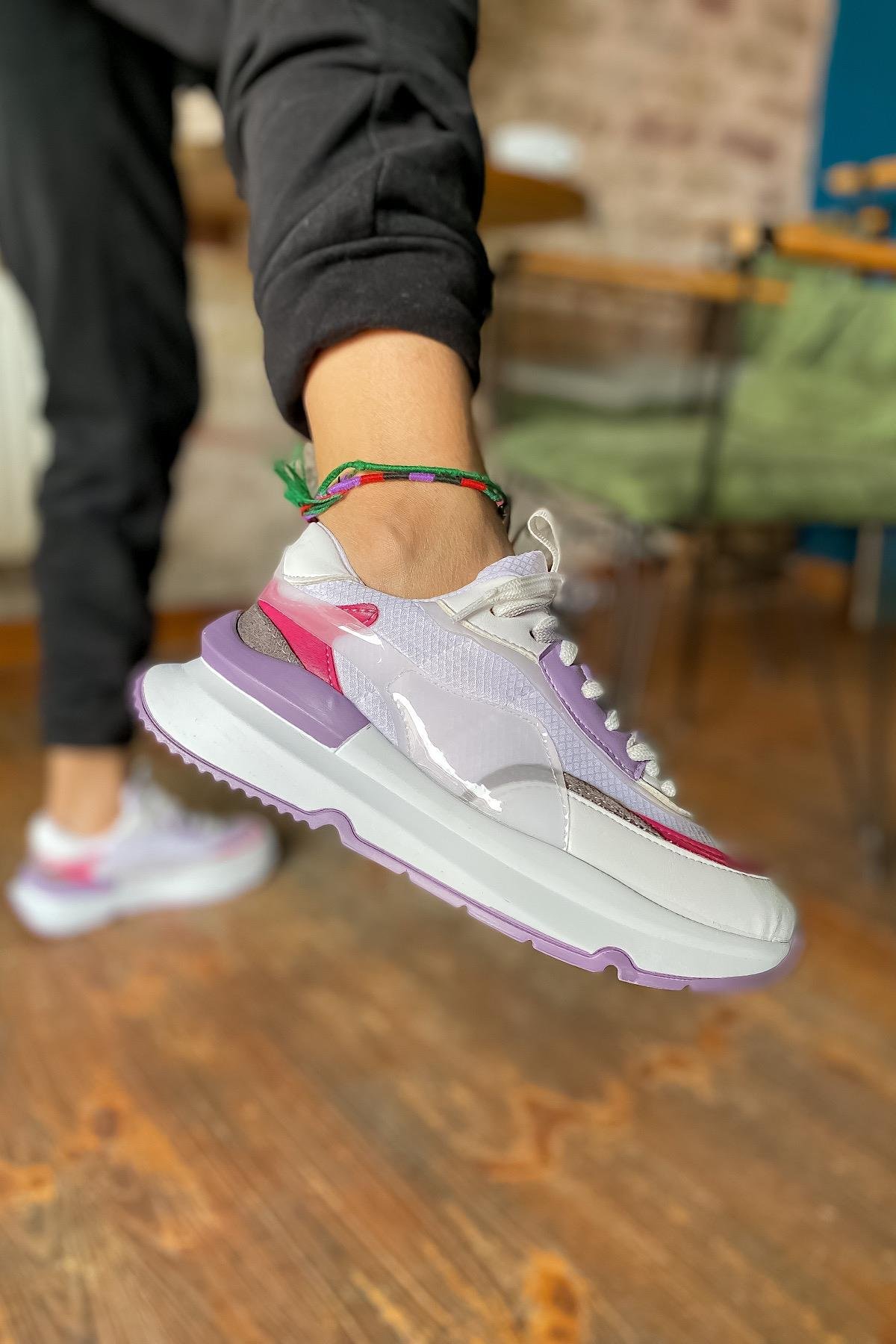 Cocana Lila Kadın Sneakers