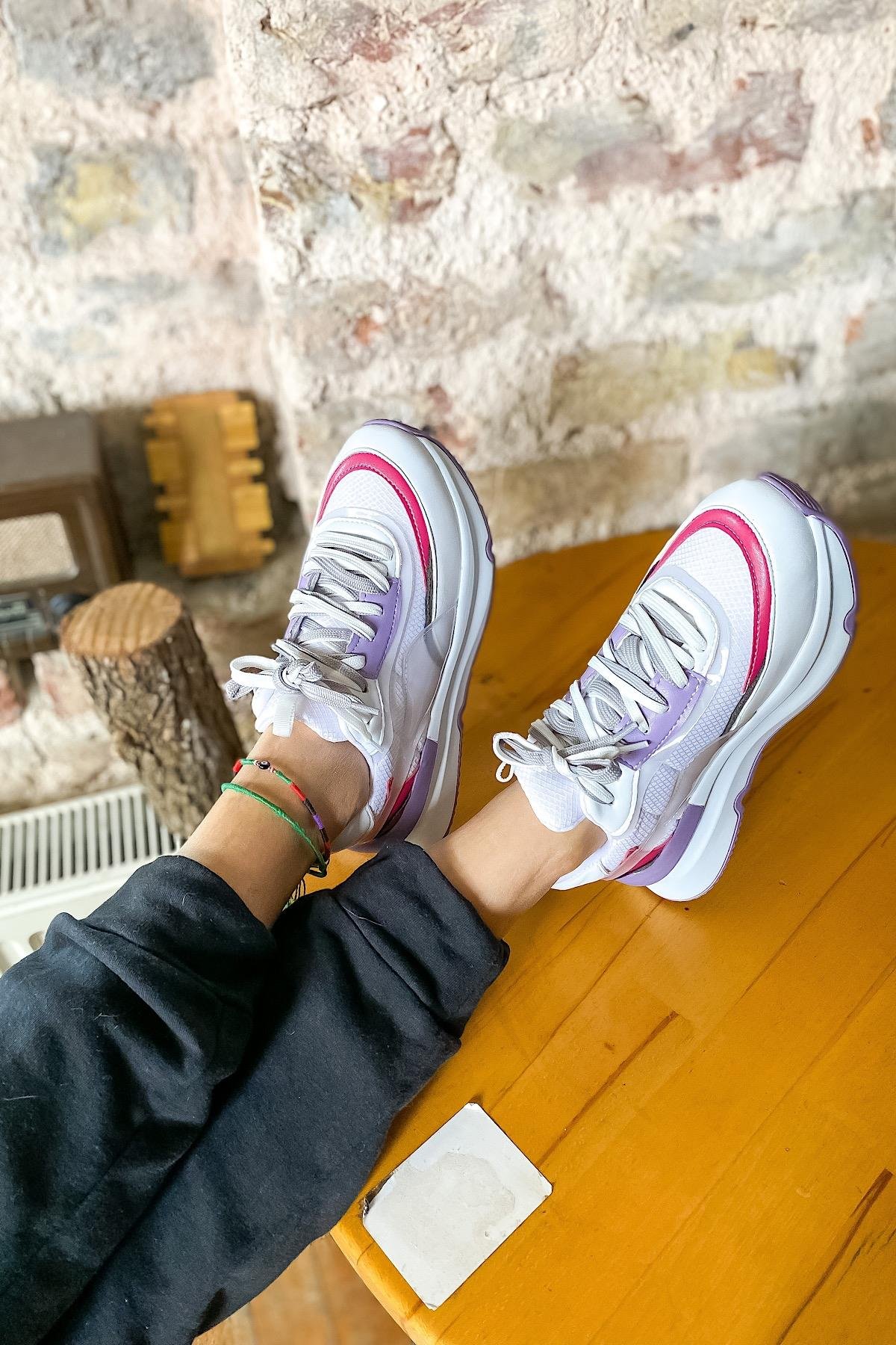 Cocana Lila Kadın Sneakers