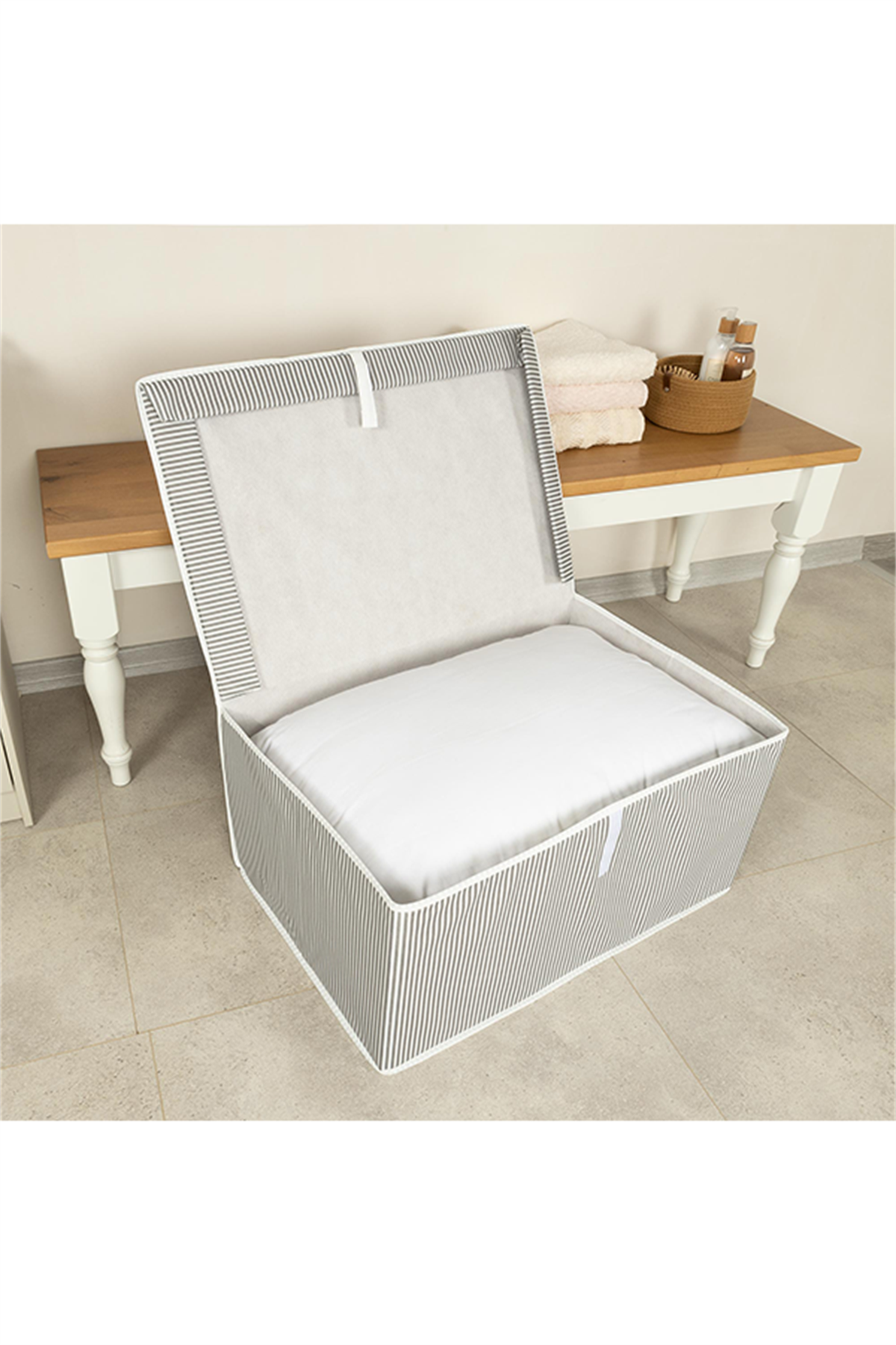 Çok Amaçlı Kutu Mega Gri 60x40x30cm