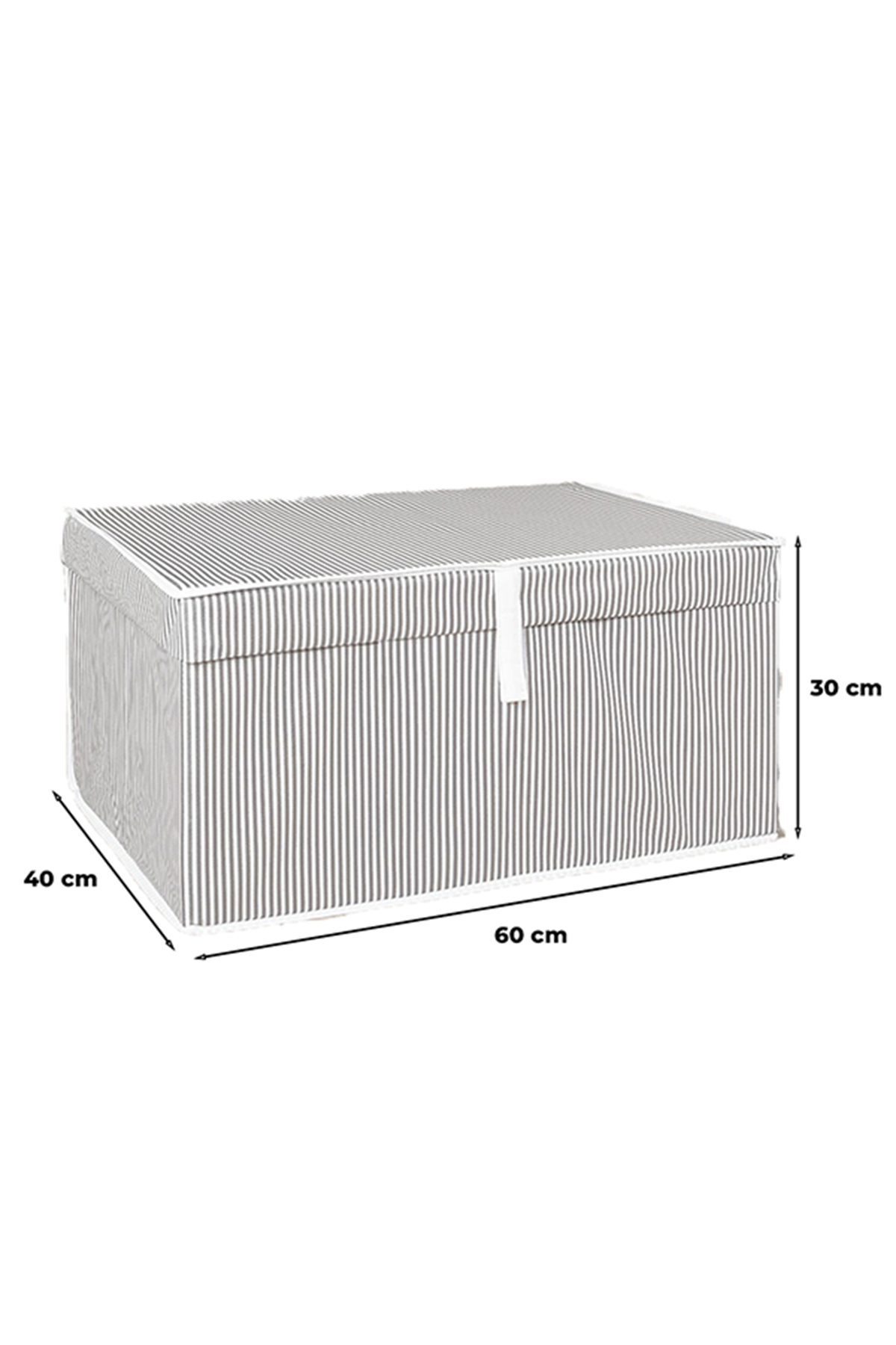 Çok Amaçlı Kutu Mega Gri 60x40x30cm