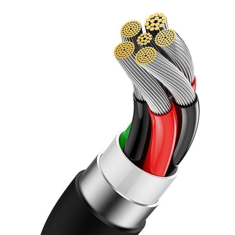 Baseus 1MT 6A 100W Mega Hızlı USB To Type C Şarj ve Data Kablosu, Akım Ve Isı Korumalı Type C Kablo