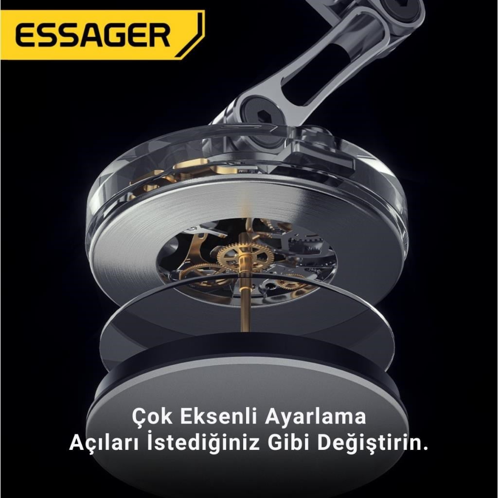 Essager Pro Seri Nano Yapışkanlı Magsafeli Manyetik Telefon Tutucu, Torpido Üstü, Masaüstü Telefon Tutucu