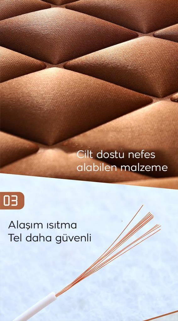 Polham 12V Araç İçi Isıtmalı Koltuk Minderi, Koltuk Kılıf Koruyuculu Isıtmalı Tüm Araçlara Uyumlu Minder