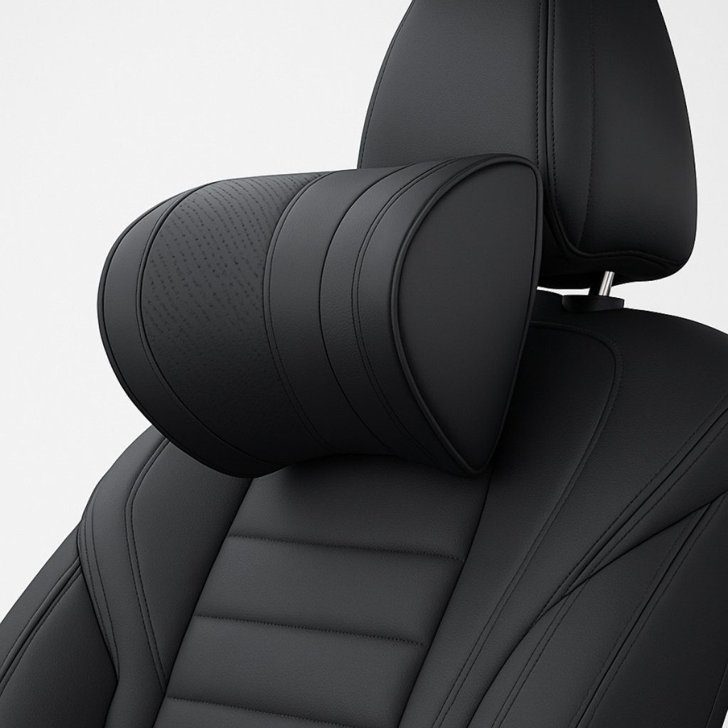 Polham Ayarlanabilir Ergonomik Boyun ve Baş Desteği Yastık / Konforlu Sürüş, Maksimum Destek, Universal