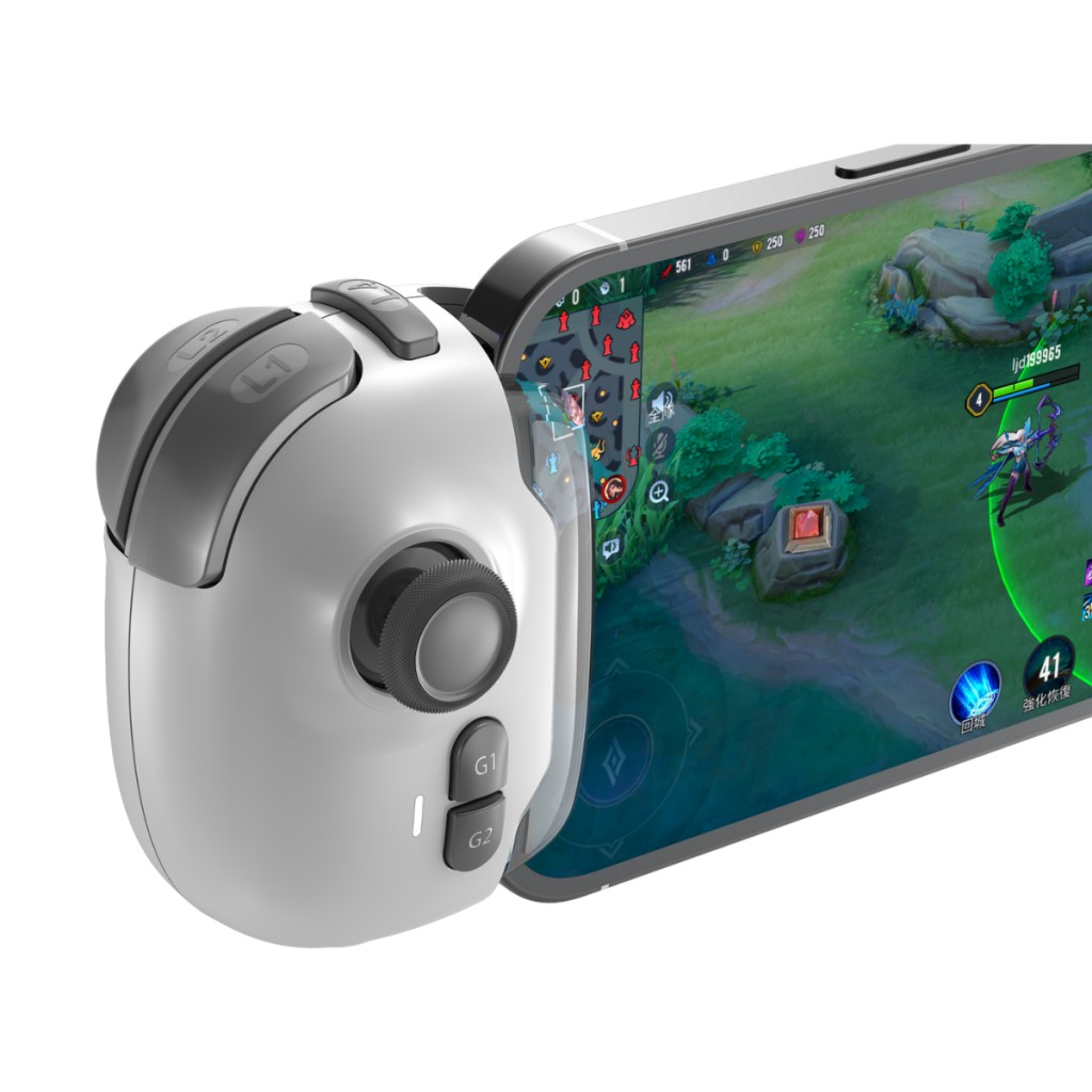 Polham iOS & Android Uyumlu Type-C Mobil Oyun Kolu | Pro Joystick | 400mAh Bataryalı Gamepad, Tak Çalıştır