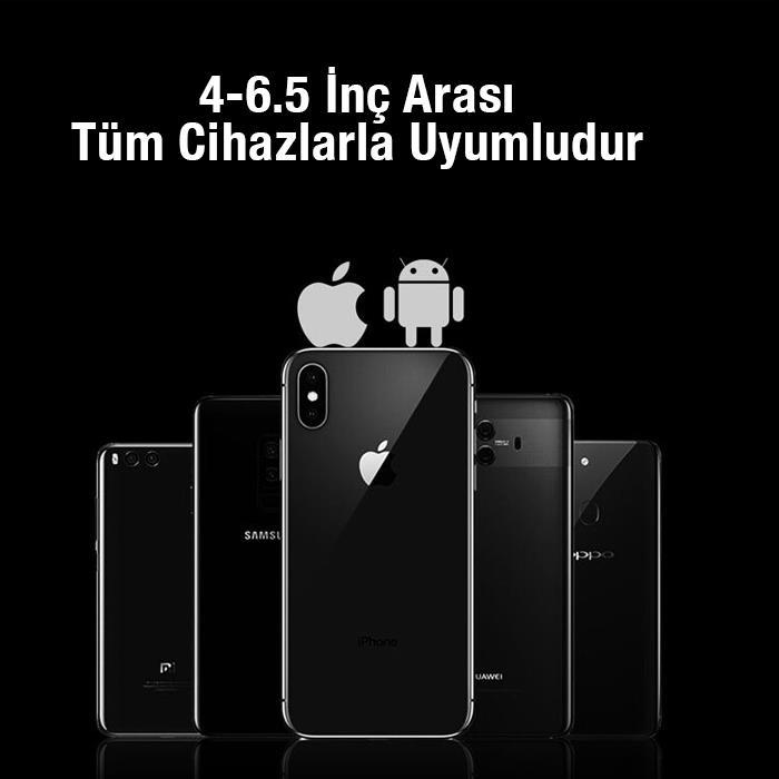 Polham L1-R1 Telefon Oyun Kolu, 4-6.5inch Telefon Uym Pubg, Call Of Duty Oyun kolu, Gamer Tetik