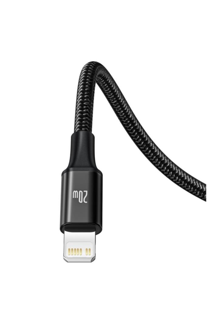 Rapid Serisi Usb-c Kablo 3in1 Mikro Usb/lightning/usb-c 20w 1,5m Şarj Kablosu Siyah