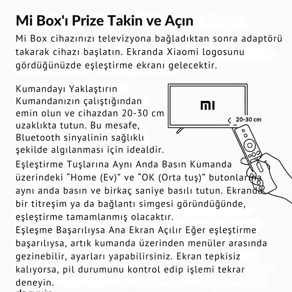 Xiaomi Mi Box S 4K Android TV Kumandası, Mi Boxs S 4k Uzaktan Kumanda Bluetooth Özellikli