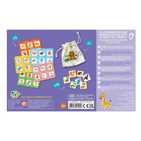 Auzou-İlk Manyetik Bingo Oyunum