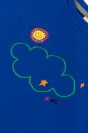 BeetleBeez-Dreamy Cloud Sweatshirt-Blue