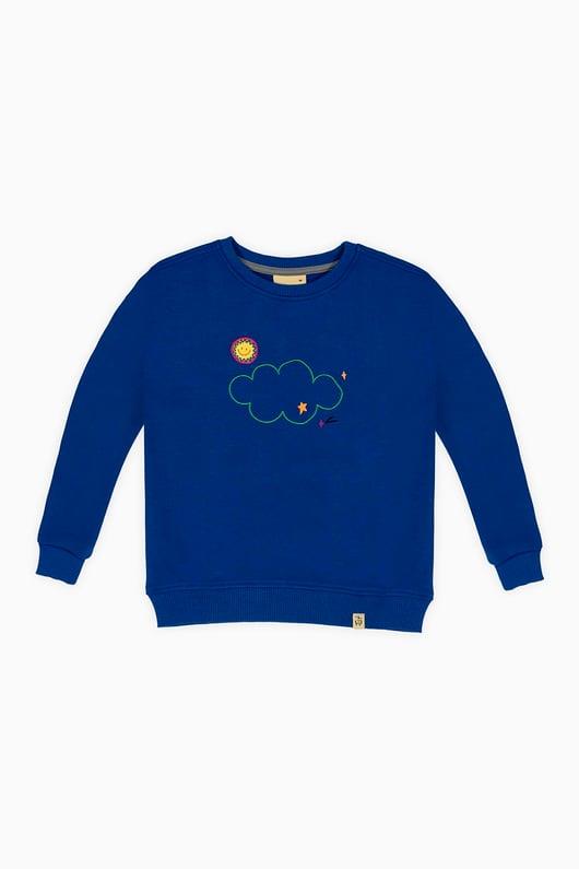 BeetleBeez-Dreamy Cloud Sweatshirt-Blue