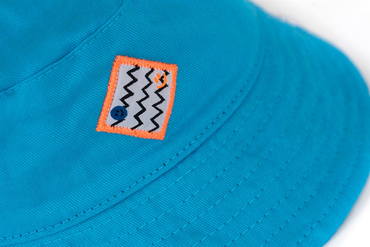 Beetlebeez-Happy Face Bucket Hat-Blue