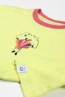 BeetleBeez-Hey J'oyster Crop T-Shirt_Lime