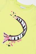 BeetleBeez-Piano Fish Dress_Lime