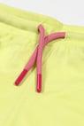 BeetleBeez-Retro Shorts - Lime with Pink Trim