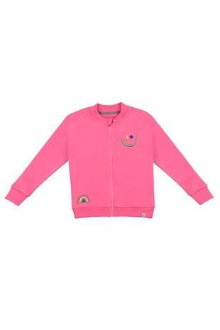 BeetleBeez-Sweet Dreams Zipped Sweatshirt-Pink