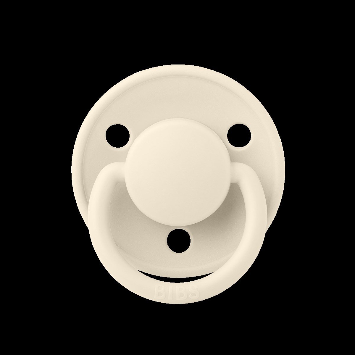 Bibs De Lux Kauçuk Emzik-Ivory