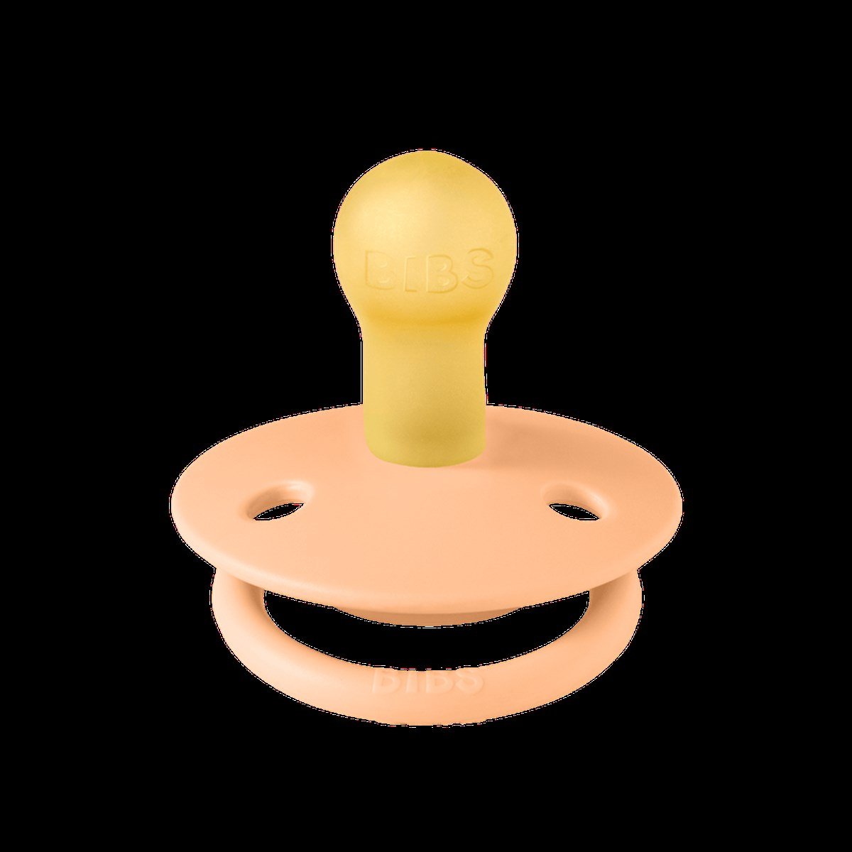 Bibs De Lux Kauçuk Emzik-Peach Sunset