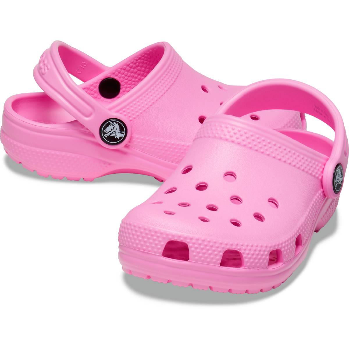 Crocs-Classic Clog K-Taffy Pink