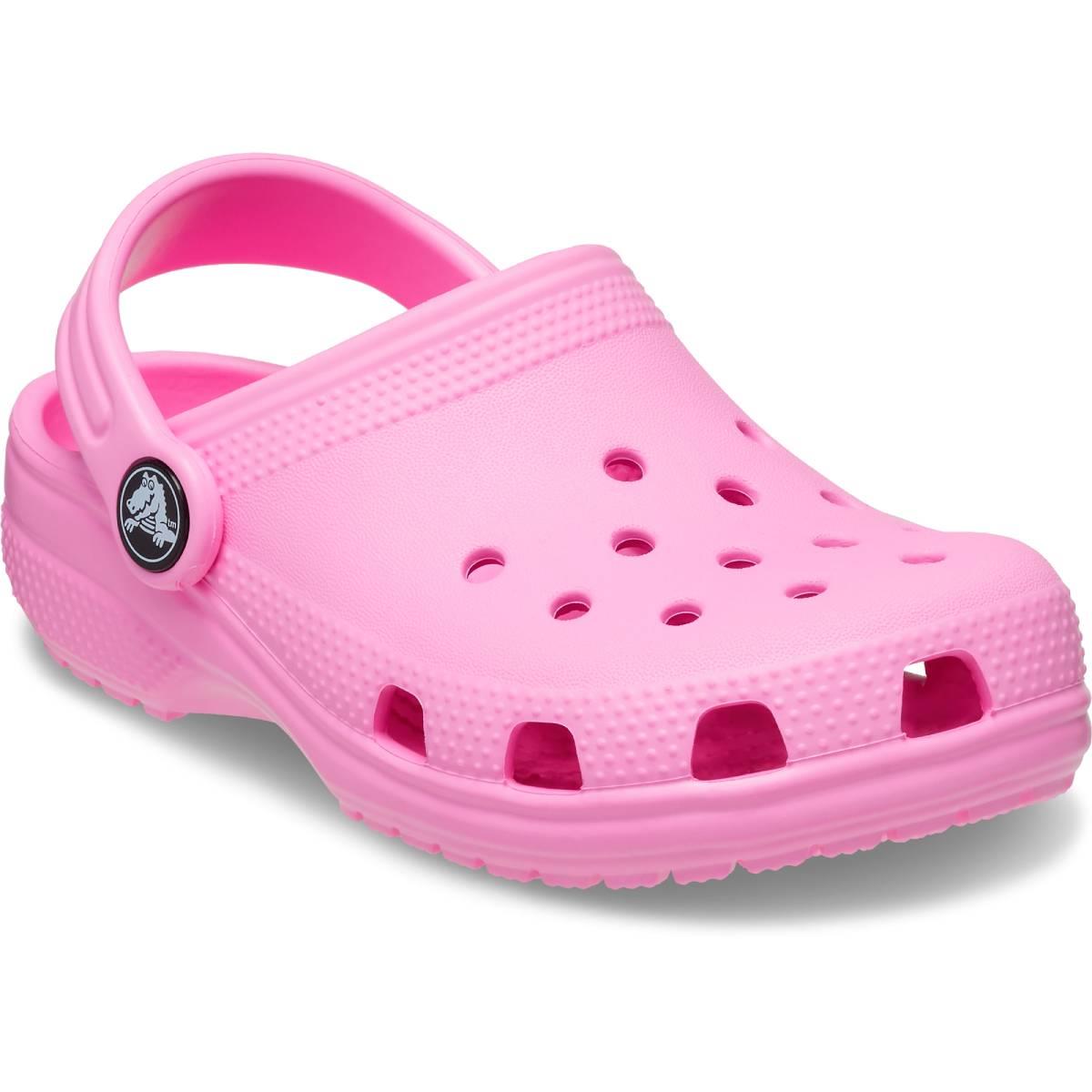 Crocs-Classic Clog K-Taffy Pink