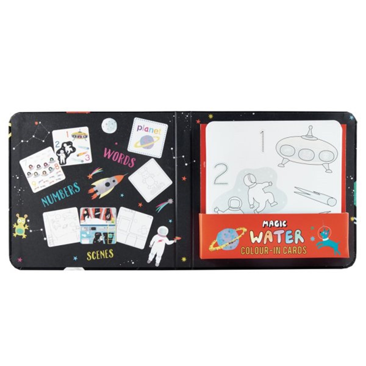 Floss & Rock-Renk Değiştiren Water Magic Kartlar/Space