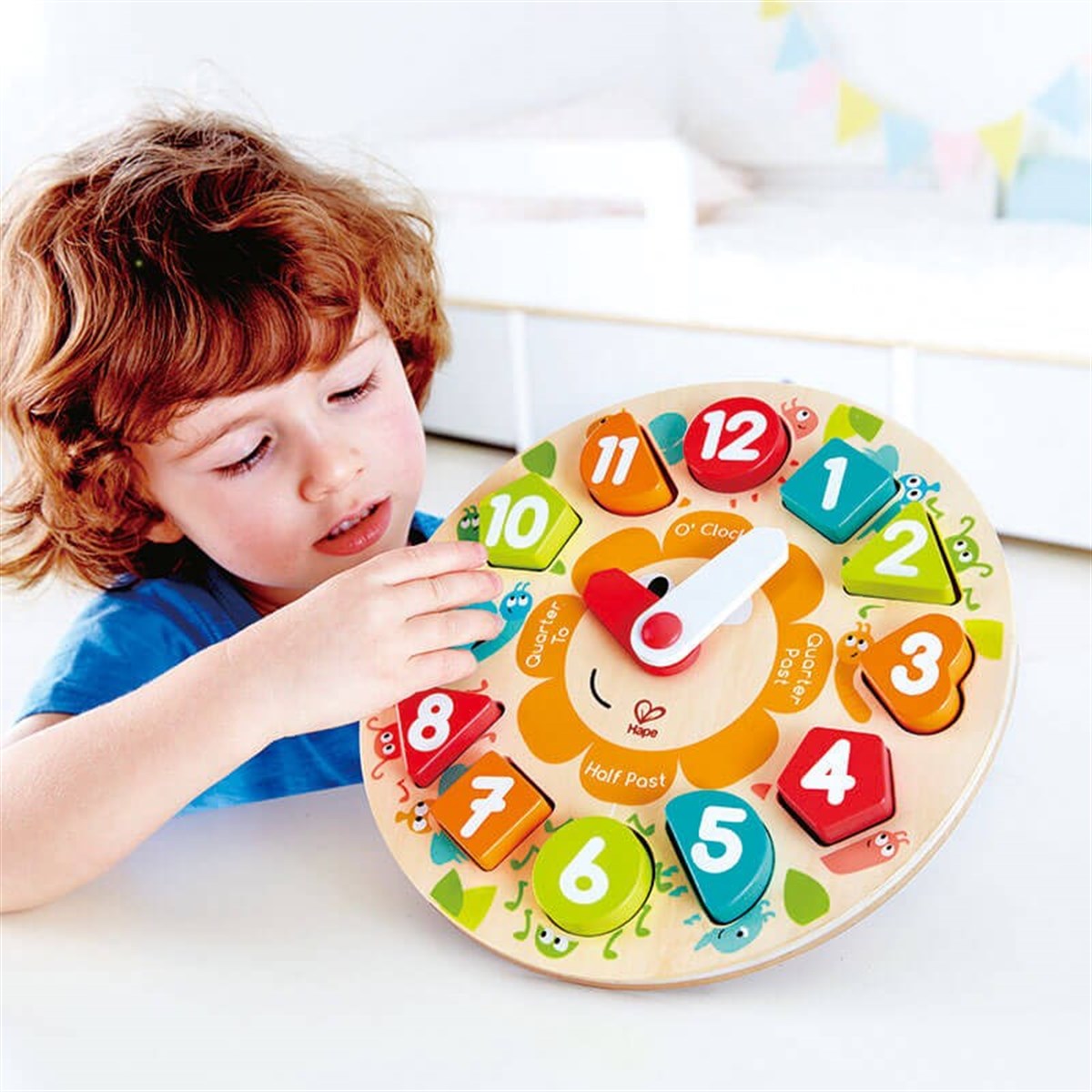 Hape-Chunky Puzzle Saat Yapboz