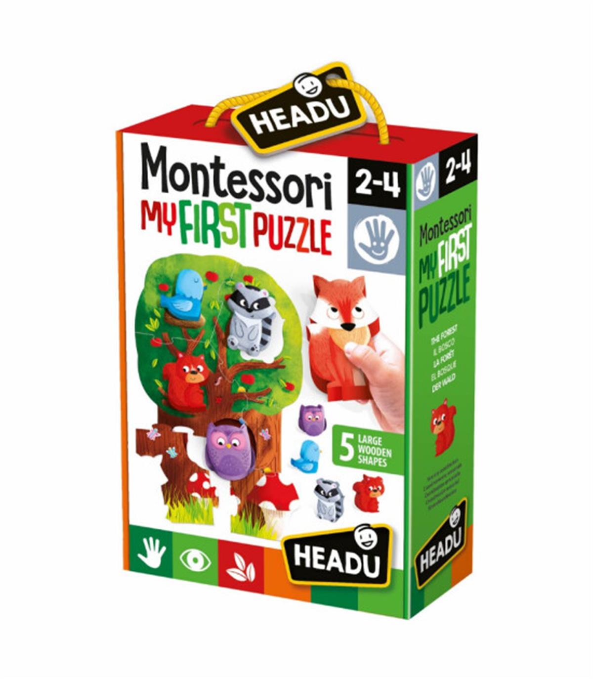 Headu - Montessori First Puzzle The Forest