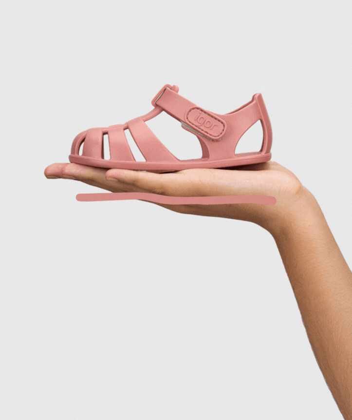İgor Nemo Solid Sandalet-Rosa