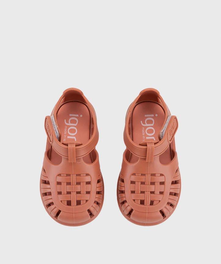 İgor Tobby Solid Sandalet-Terracotta