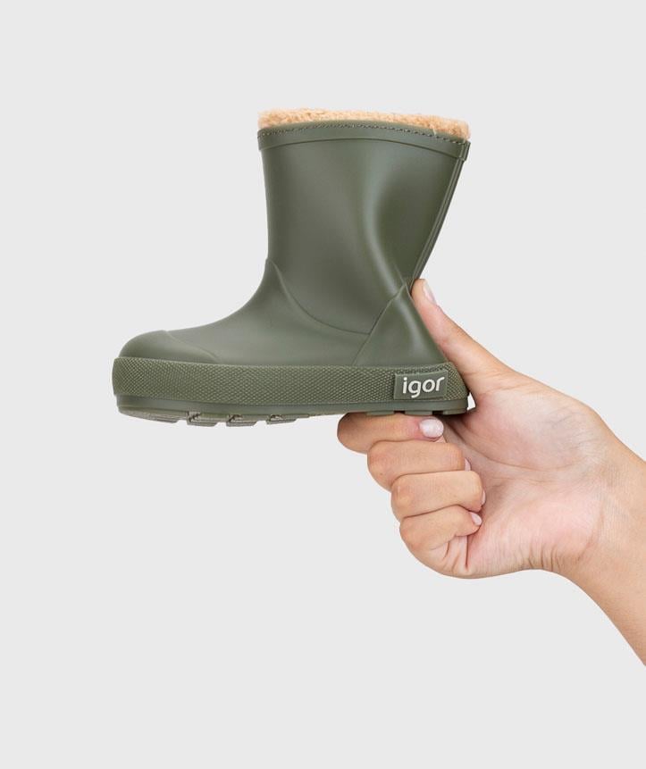 İgor Yogi Borreguito Kürklü Bot-Khaki