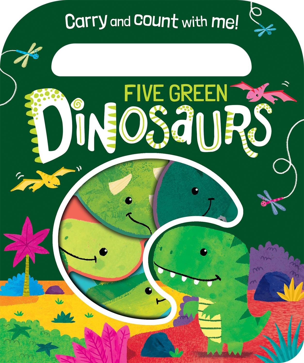 IT-Carry and Count With Me-Five Green Dinosaurs