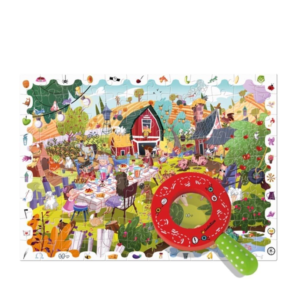 Ludattica-Dedektif Puzzle - Çiftlik