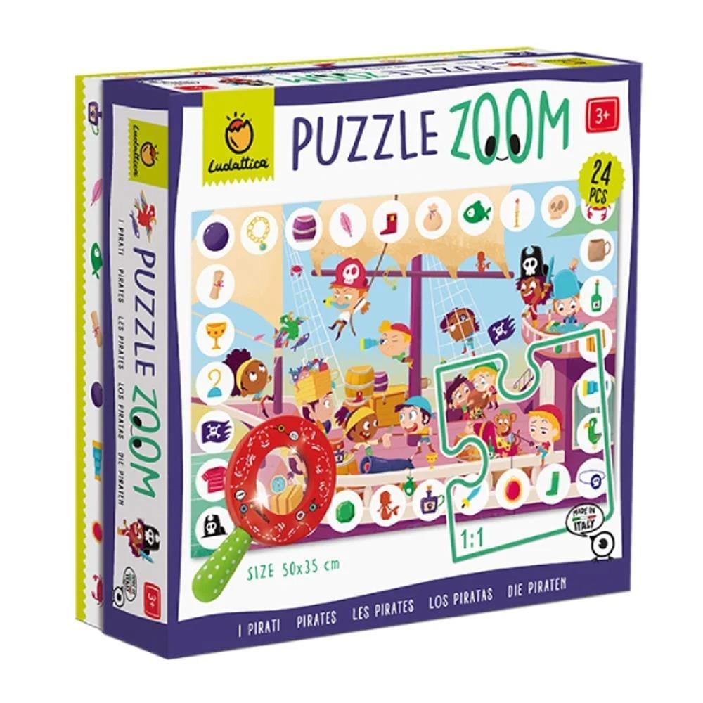 Ludattica-Puzzle Zoom - Korsan