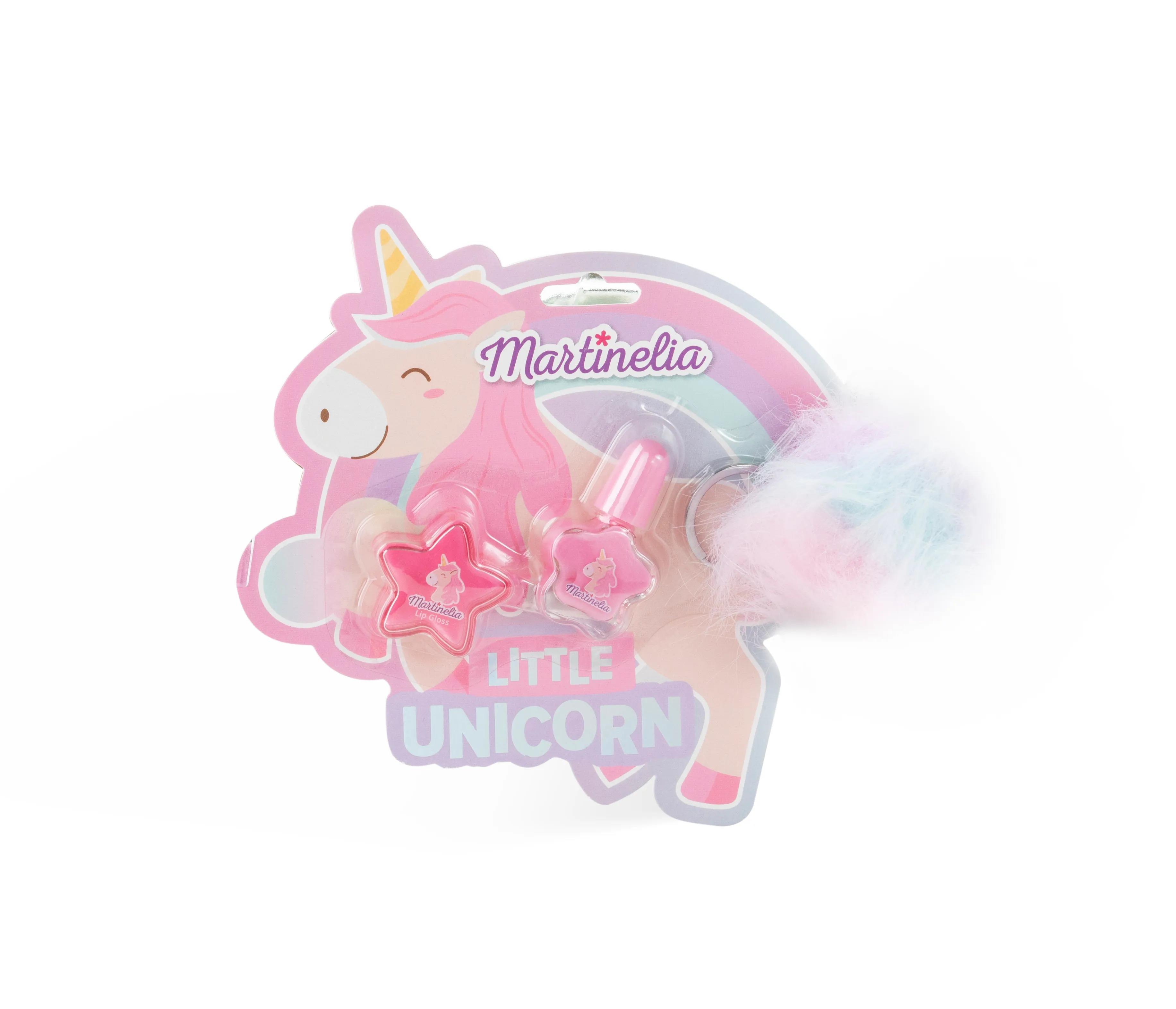Martinelia Little Unicorn Kız Çocuk Makyaj ve Anahtarlık Seti 