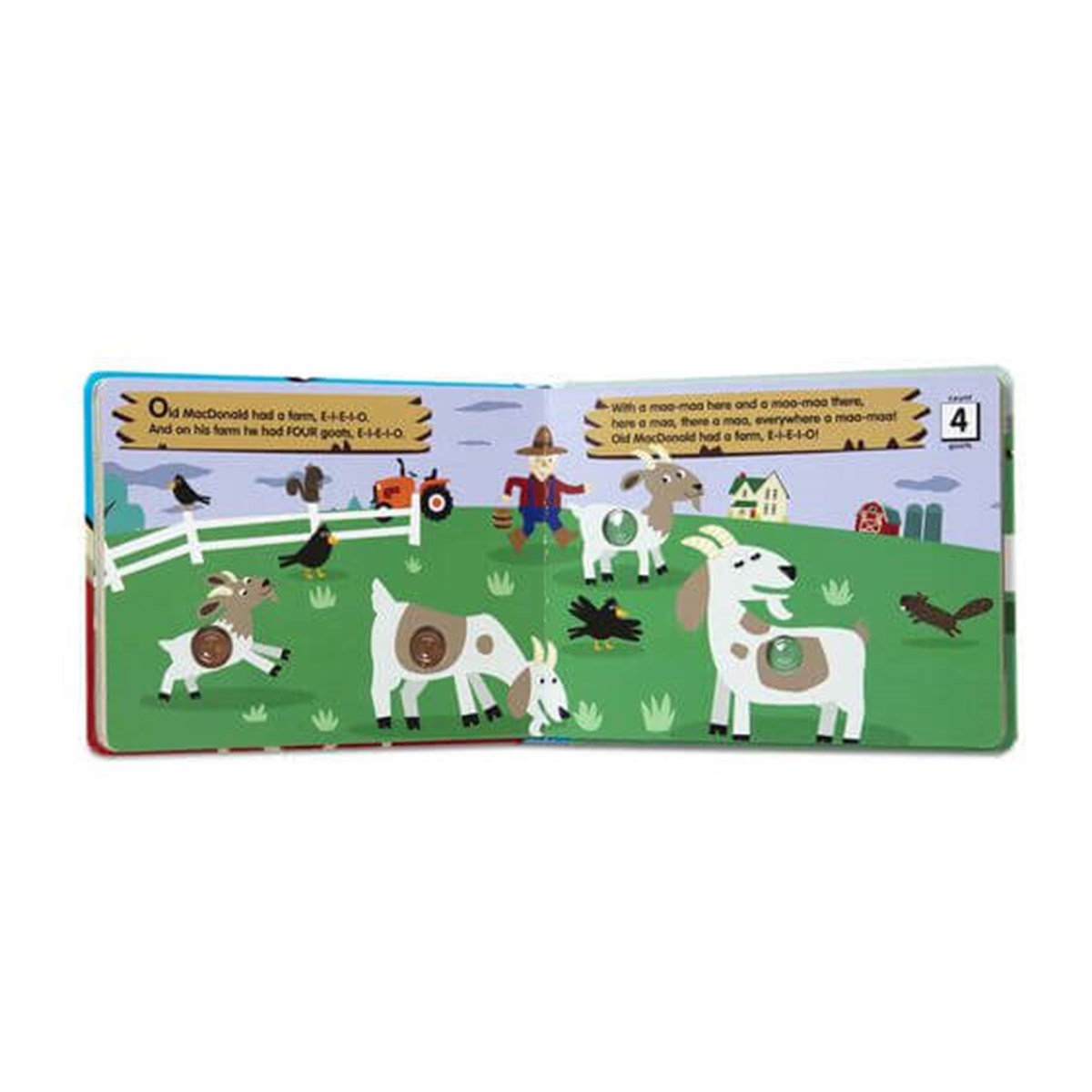 Melissa Doug-Poke a Dot İnteraktif  Kitap-Old Mc Donald's Farm